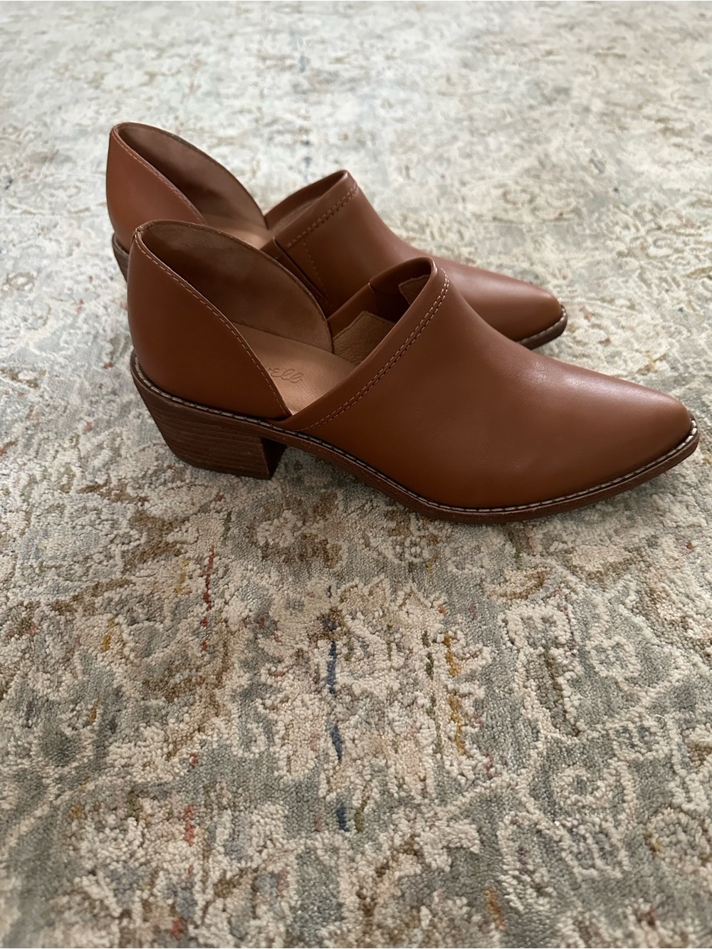 Madewell Brady Lowcut Bootie - Color English Saddle